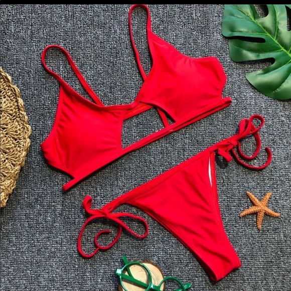 💥Sexy Cut out Two Piece Bikini - Picture 4 of 6